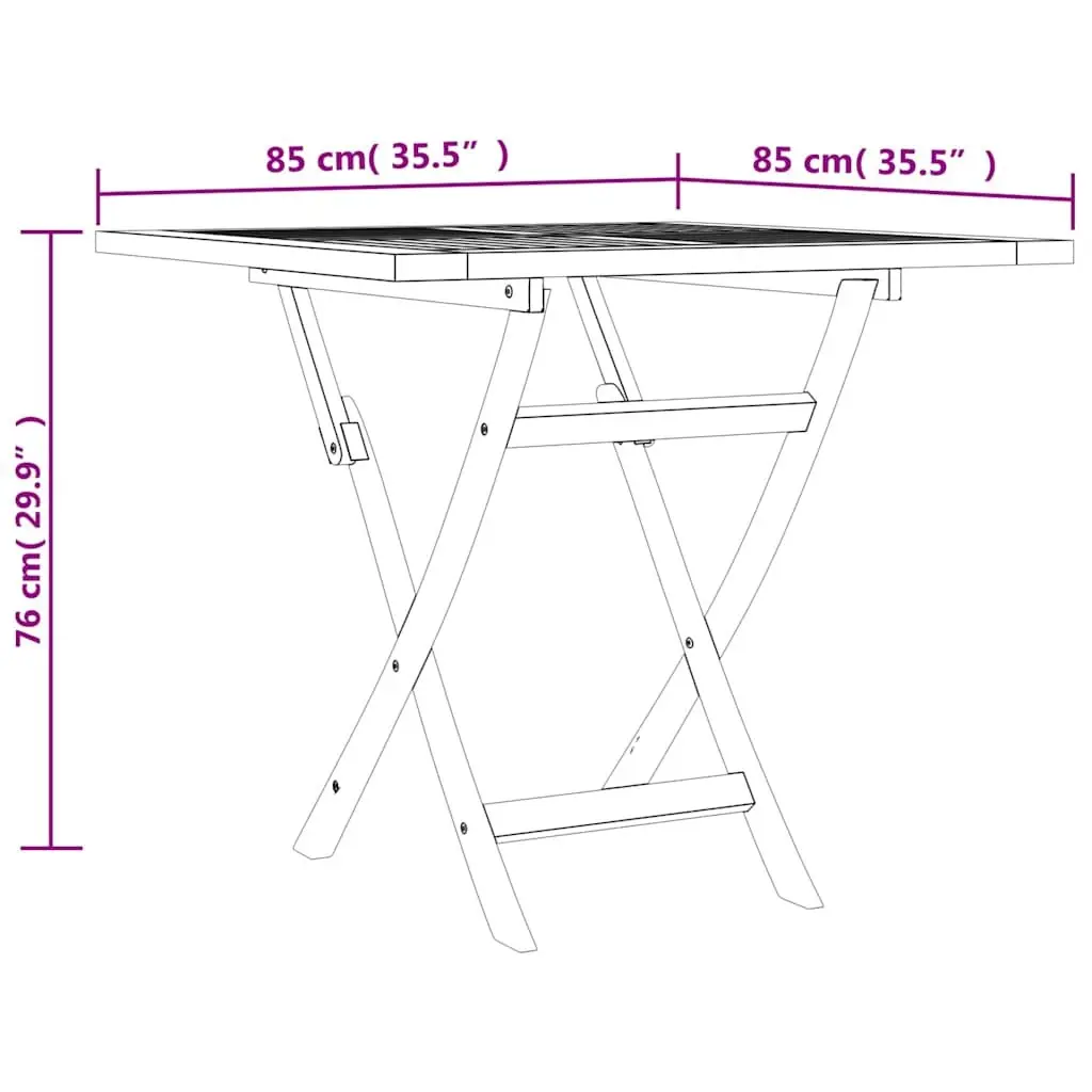 5 Piece Garden Dining Set