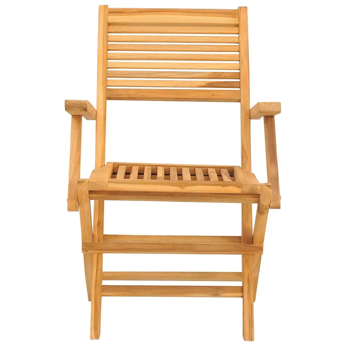 Folding Garden Chairs Solid Teak Wood 55x62x90cm 8 Piece Set Outdoor Seating