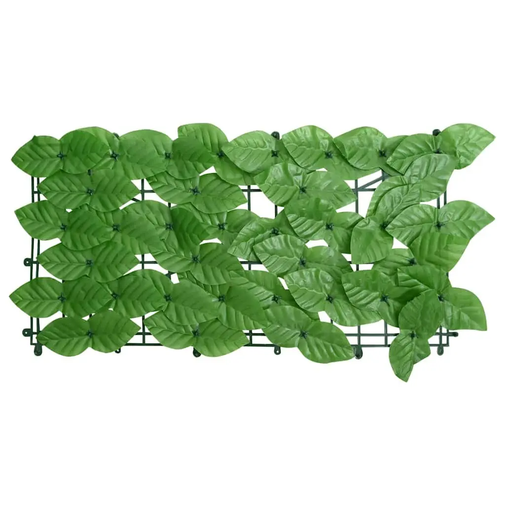 Garden Privacy Screen Green Leaves 600x100cm Outdoor Sunshade