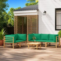 Friendly Bamboo Lounge Set for Your Outdoor Enjoyment