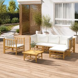 Your Perfect 6-Piece Bamboo Lounge Set for Outdoors