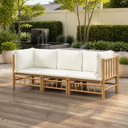 Make Your Outdoor Space Inviting with a Bamboo Lounge Set
