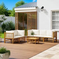 Your New Favorite Bamboo Lounge Set for Outdoors