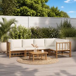 Your 6 Piece Bamboo Lounge Set Awaits You