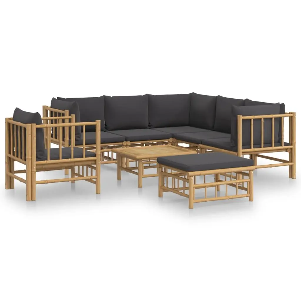 8-Piece Garden Lounge Set with Cushions