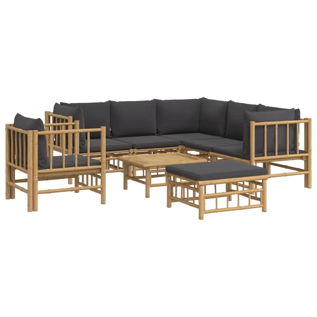 8-Piece Garden Lounge Set with Cushions