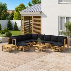 Your New Favorite 12-Piece Bamboo Lounge Set for Outdoors
