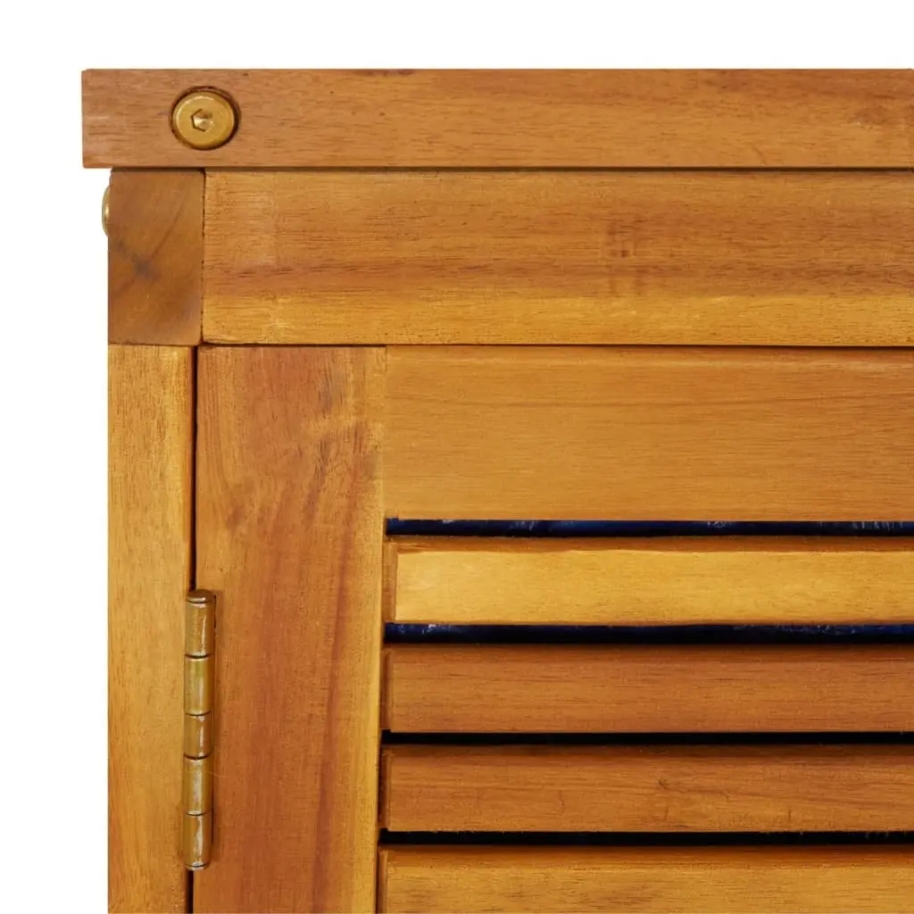 Garden Storage Box Solid Acacia Wood 210x87x104cm Outdoor Deck Patio Furniture