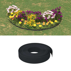 Create Beautiful Borders with Flexible Black Edging - 2 pcs