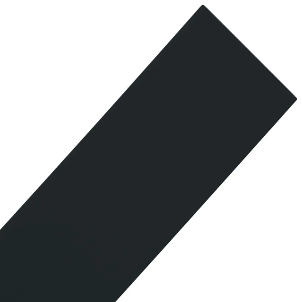 Garden Edging Borders Flexible Black 10m 3 Pieces Outdoor Lawn Edge Strips