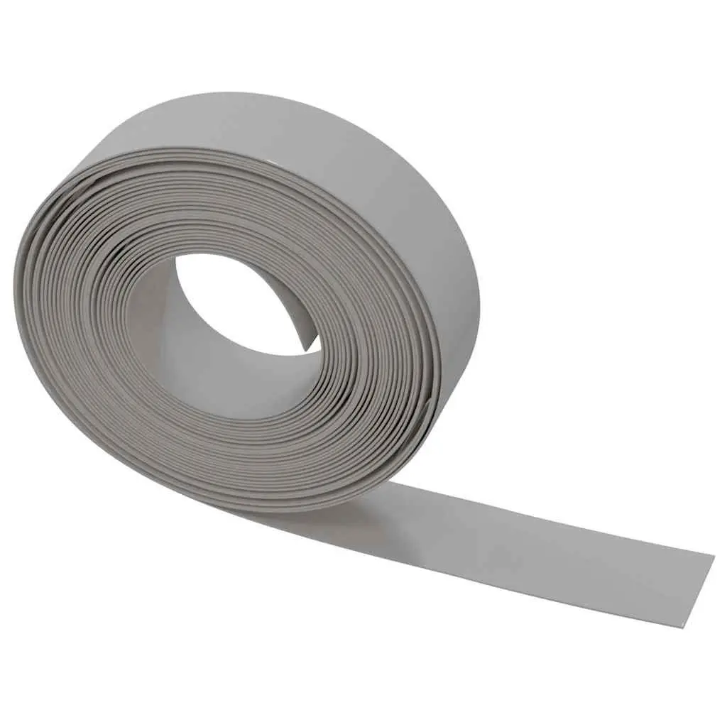 Garden Edging Borders Flexible Grey 10 m 4 Piece Lawn Edging Strips