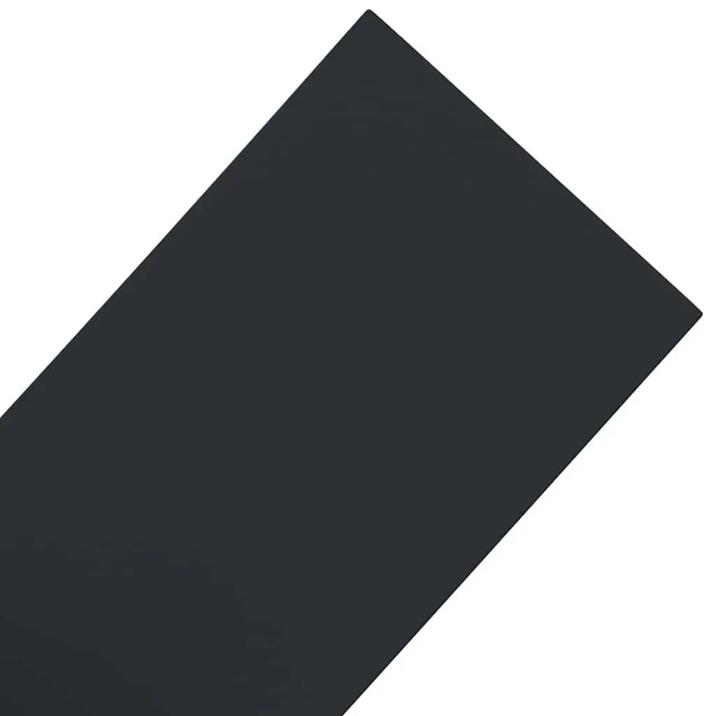 Garden Edging Flexible Black 10m for Flower Bed Path Barrier