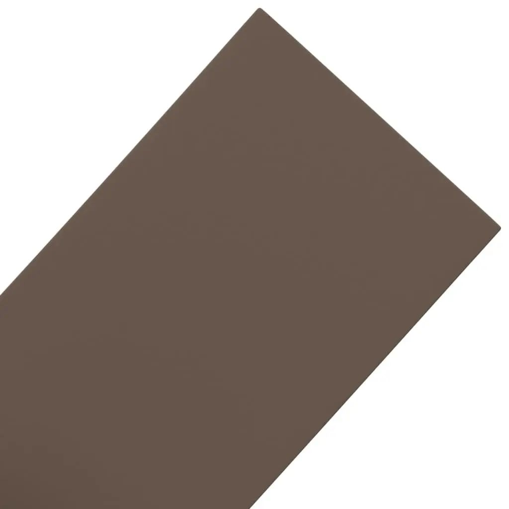 Garden Edging Flexible Brown 10 m 20 cm 4 Piece