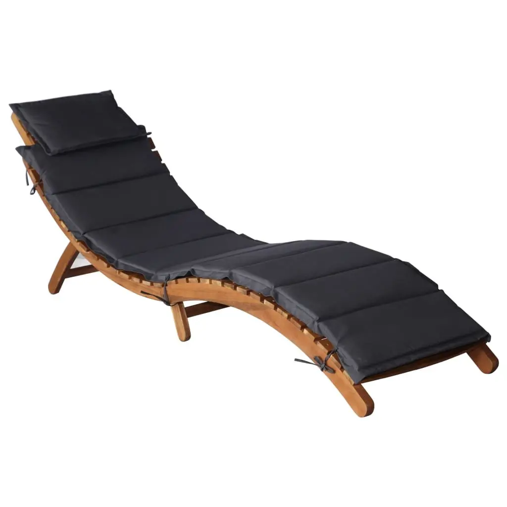 Wooden Loungers, 2 Pcs