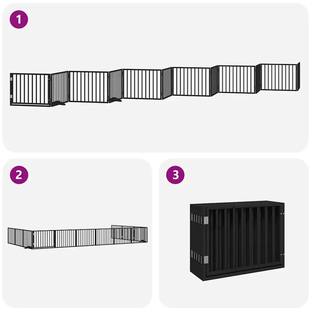 Foldable Dog Gate for Safe Living