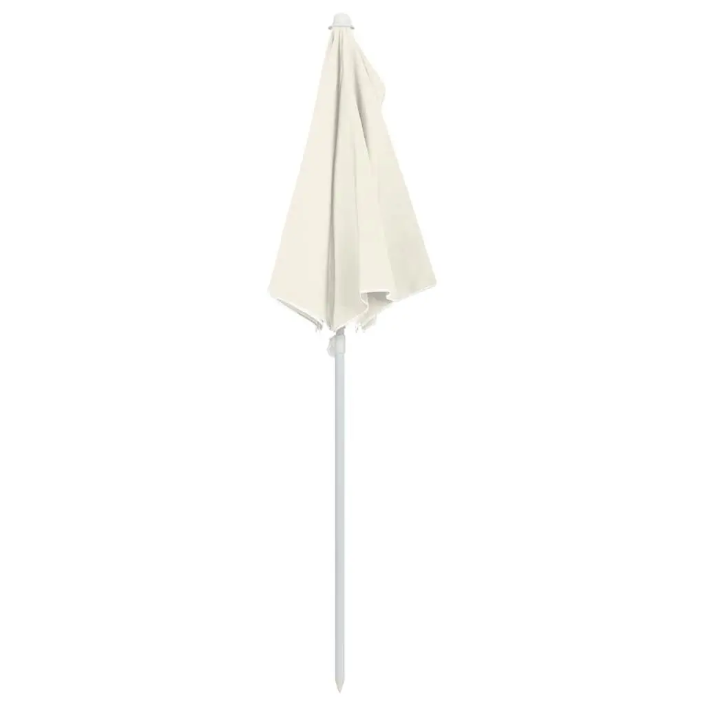 Half Round Garden Parasol UV Protective Easy Open Close 180 x 90 cm