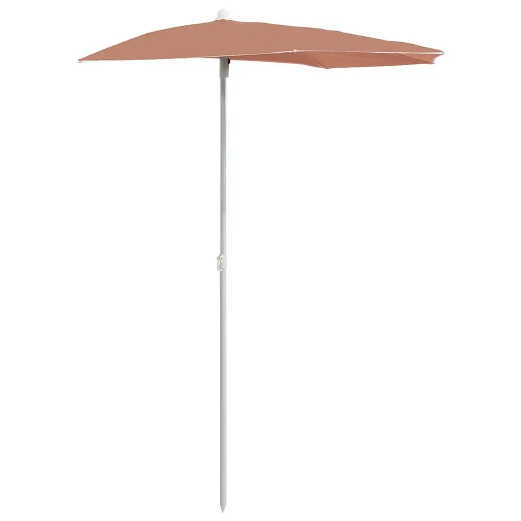 Half Round Garden Parasol