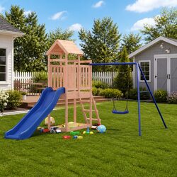 Your Backyard's Best Wooden Playset for Kids