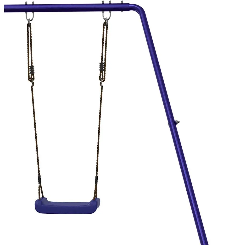Wooden Outdoor Playset Climbing Frame Slide Swing Sandbox Multi-Activity 90cm