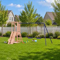 Bring Joy to Your Kids with a Multi-Activity Wooden Playset