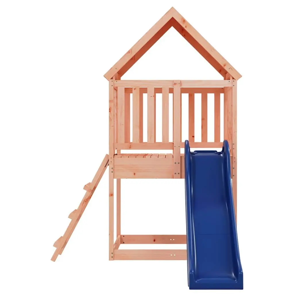 Wooden Outdoor Playset Multi-Activity Climbing Frame with Slide Sandpit 90 cm