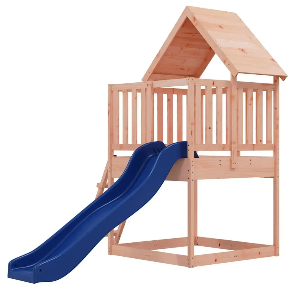Wooden Outdoor Playset Multi-Activity Climbing Frame with Slide Sandpit 90 cm