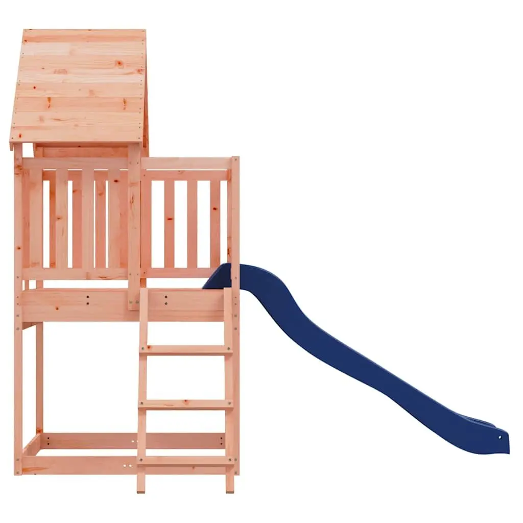 Wooden Outdoor Playset Multi-Activity Climbing Frame with Slide Sandpit 90 cm