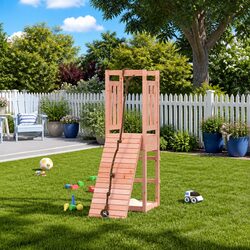 Your Kids Will Love This Wooden Playhouse with Sandbox