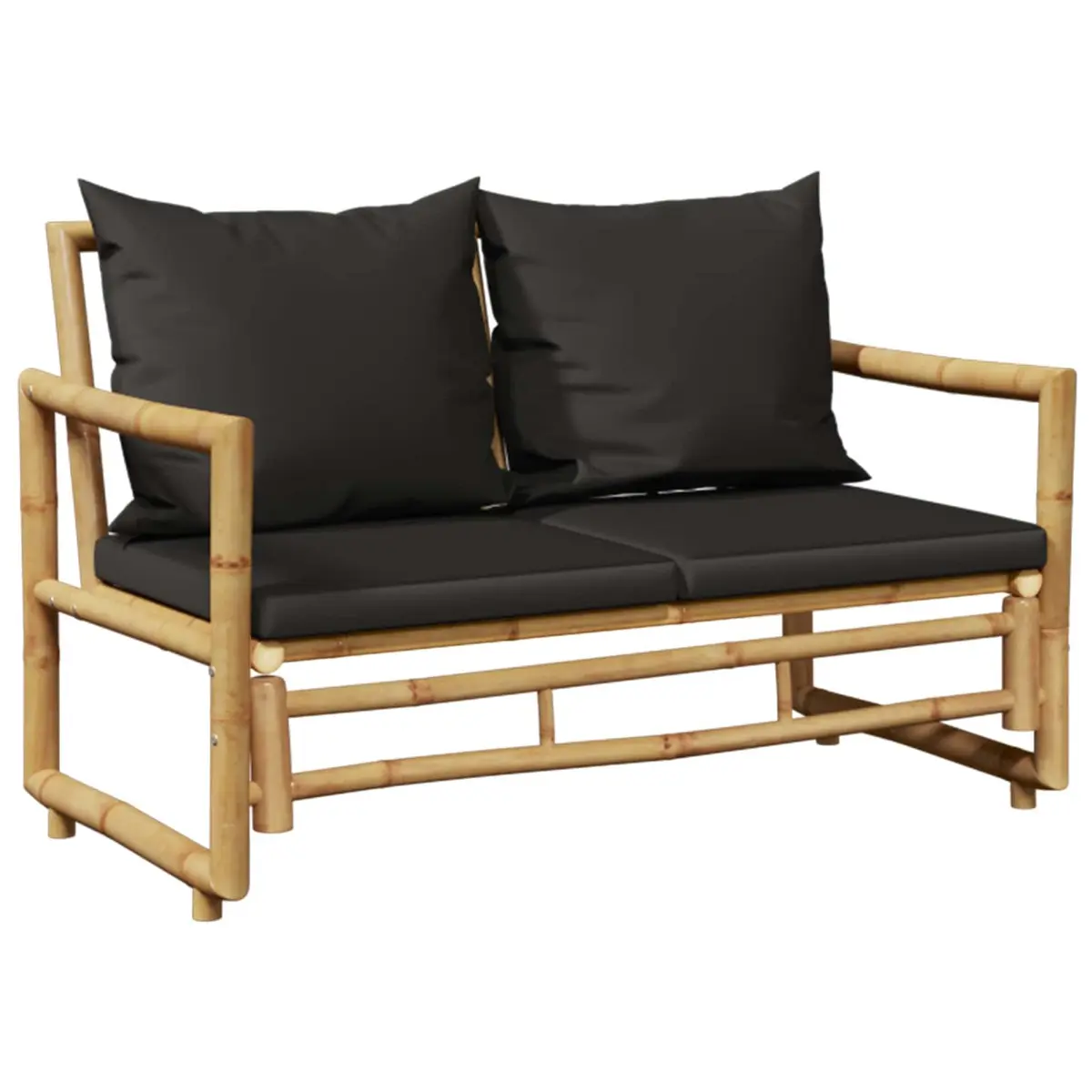 Garden Lounge Set Bamboo Outdoor Furniture 4 Piece
