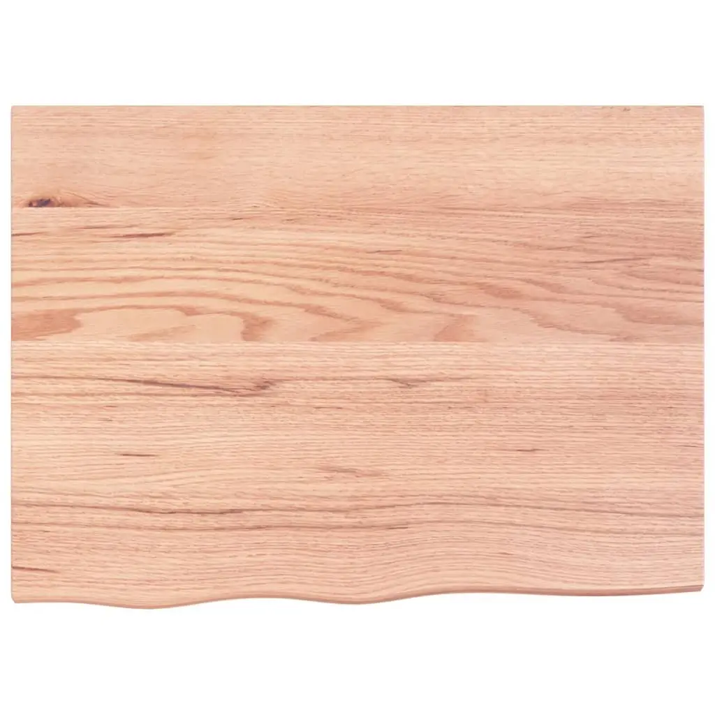 80x60cm Solid Oak Bathroom Countertop