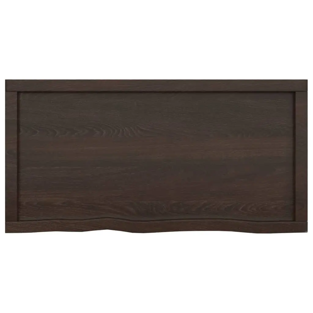 Dark Brown Solid Wood Countertop