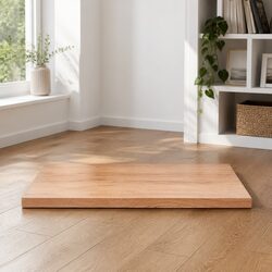 Your Next Table Top: Solid Oak with Live Edge 80x40x4 cm