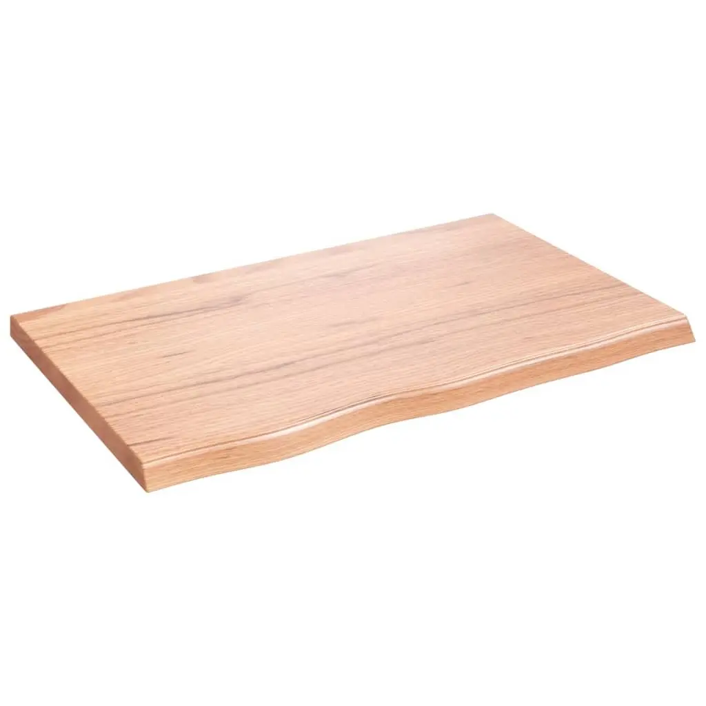 Light Brown Oak Table Top 80x50x4cm