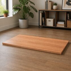 Your New Oak Table Top 100x60x4 cm with Live Edge