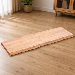 Invite Style and Function with Our Oak Wood Table Top 120x40x4cm