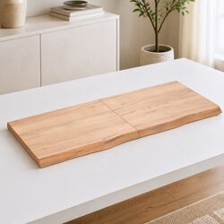 Your New Solid Oak Wood Table Top Awaits