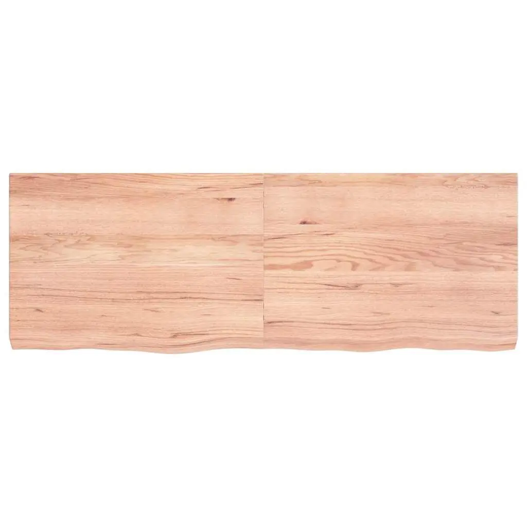 Solid Oak Wood Table Top 140x50x6 cm