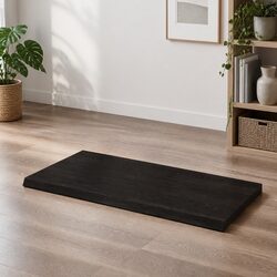 Your New Dark Brown Oak Tabletop: 60x50x4cm Handmade Design