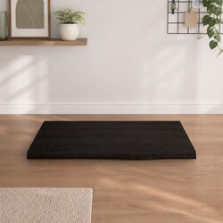 Welcoming Solid Oak Wood Tabletop 60x60x2 cm for Your Home
