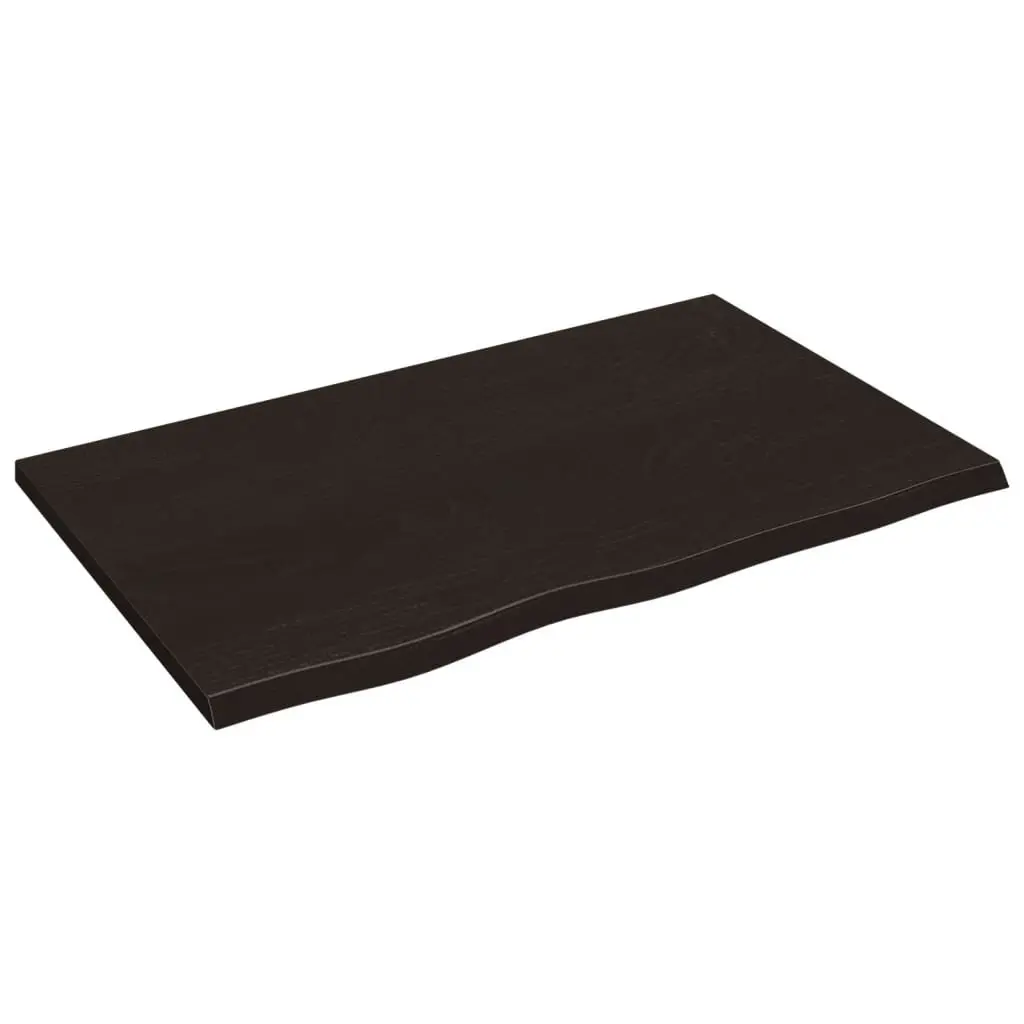 Solid Oak Wood Table Top 80x50x2cm
