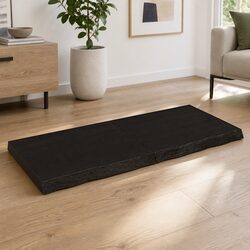 User-Friendly Solid Oak Wood Table Top 120x50cm