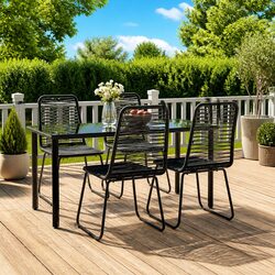 Enjoy Outdoor Dining with This 5 Piece Patio Set