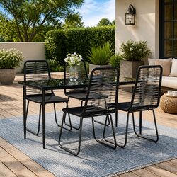 Friendly 5-Piece Dining Set for Your Outdoor Space