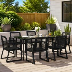 Enjoy Outdoor Dining with Our 7 Piece Set
