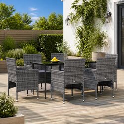 Create Lasting Memories with 7 Piece Garden Dining Set
