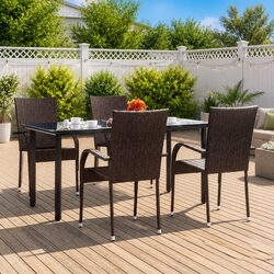 5-Piece Patio Dining Set for You and Friends