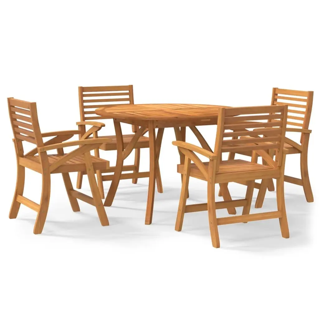 5 Piece Garden Dining Set for Outdoor Meals