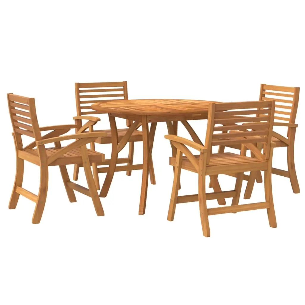 5 Piece Garden Dining Set for Outdoor Meals