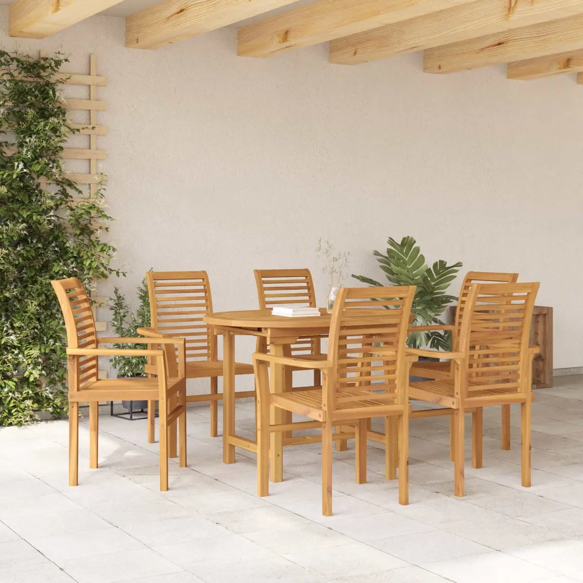 7-Piece Teak Set