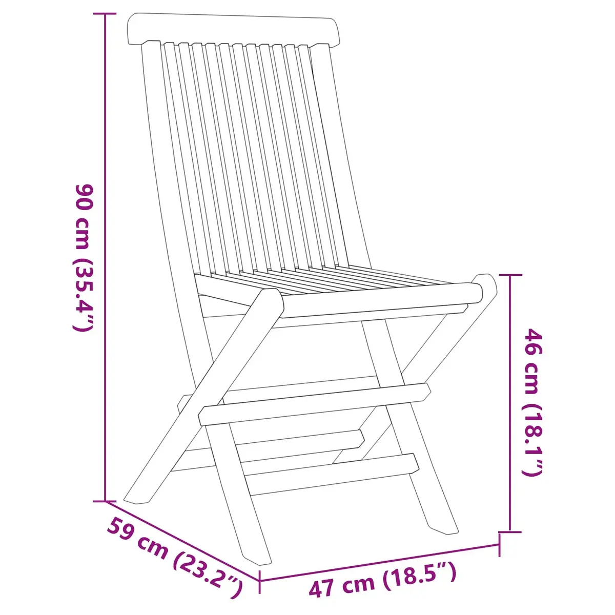 7-Piece Teak Dining Set